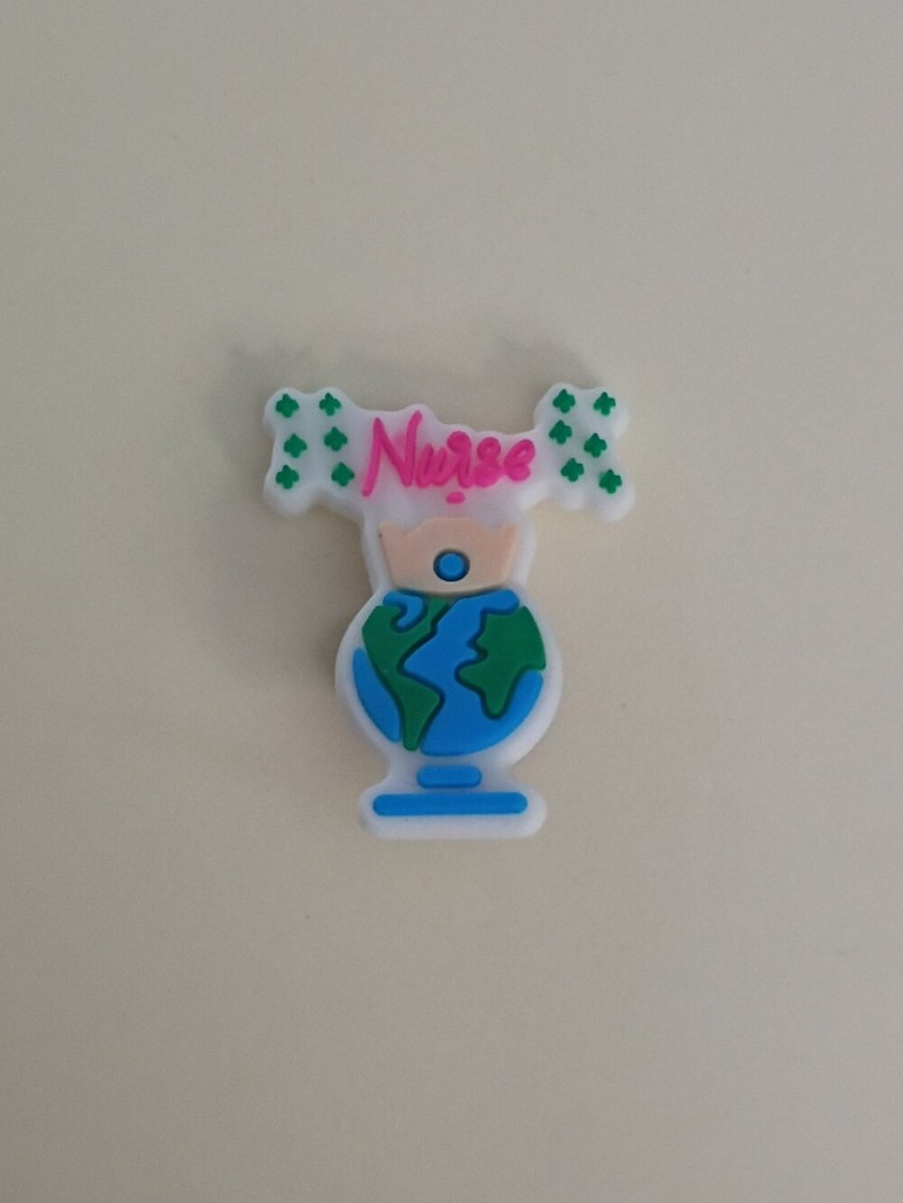 10 for $10 Jibbitz Croc Charms - Medical Nurse Charm with Globe